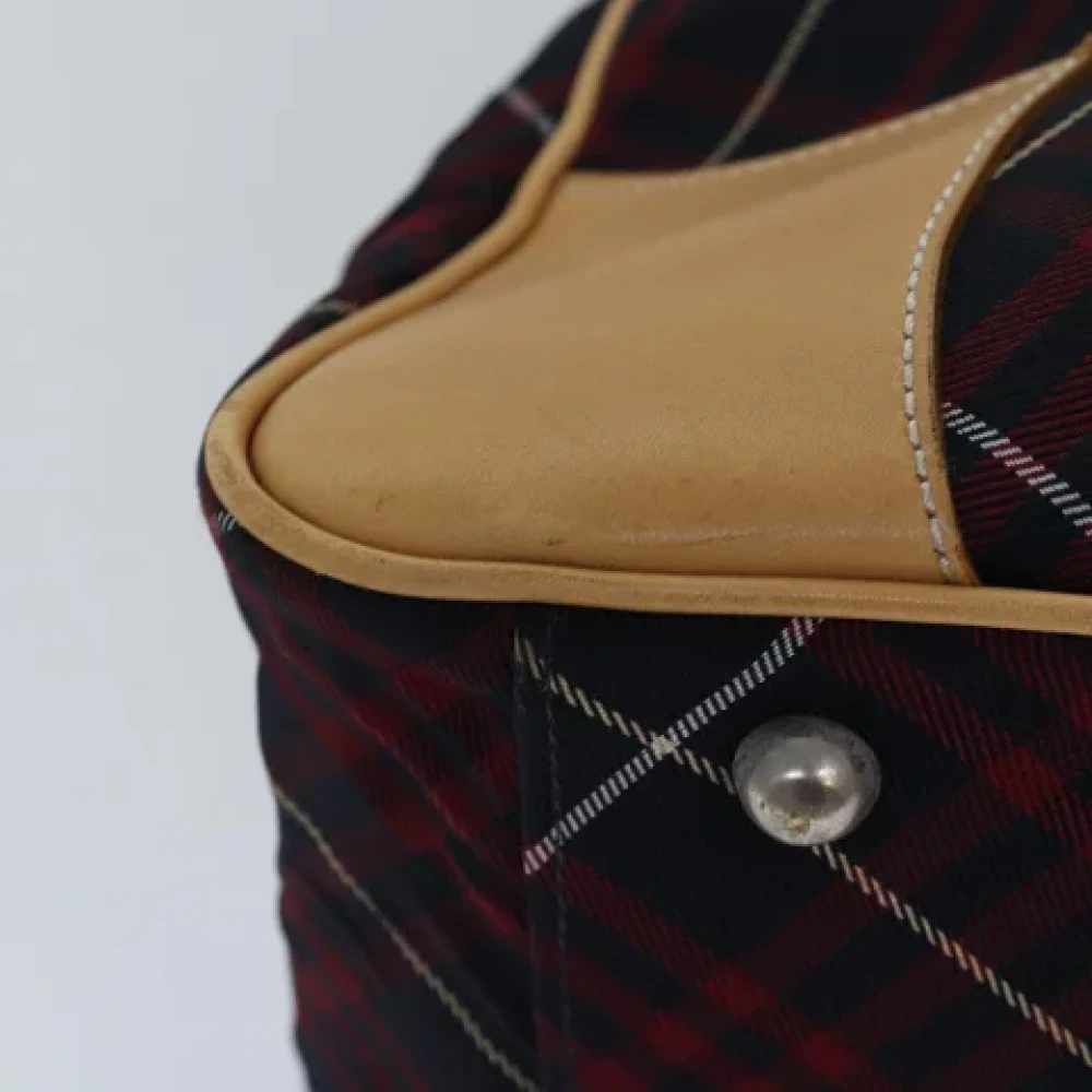 Burberry Vintage Pre-owned Nylon travel-bags Brown Dames