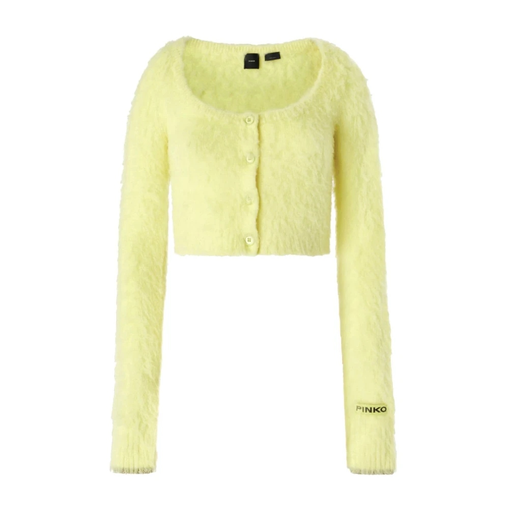 Pinko Gele Sweater Collectie Yellow Dames