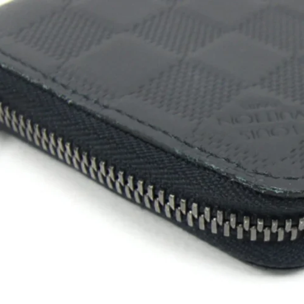 Louis Vuitton Vintage Pre-owned Leather wallets Black Dames