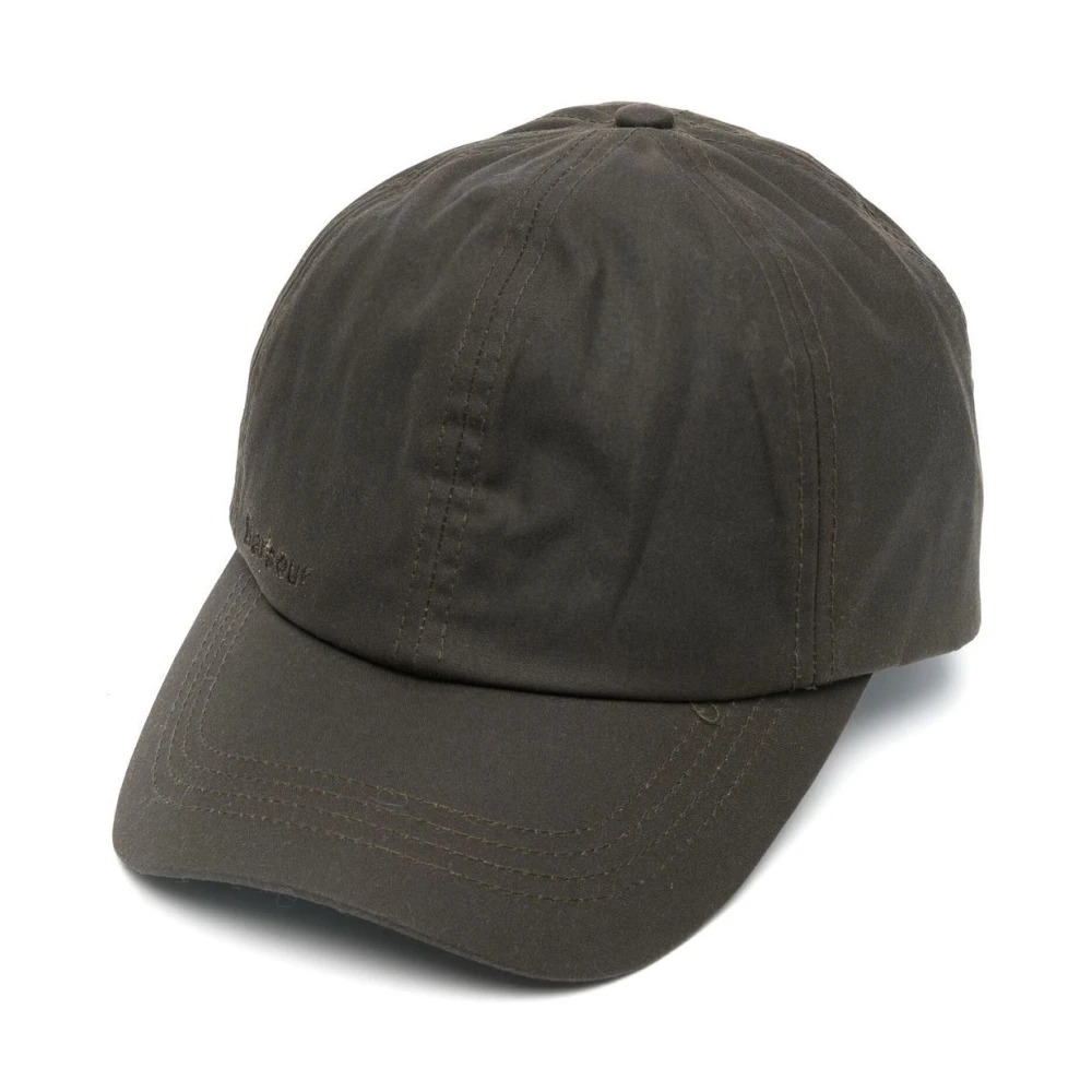Barbour Waxed Sports Cap - Male - Hats & Caps - Green - One Size - Accessories - Image 9
