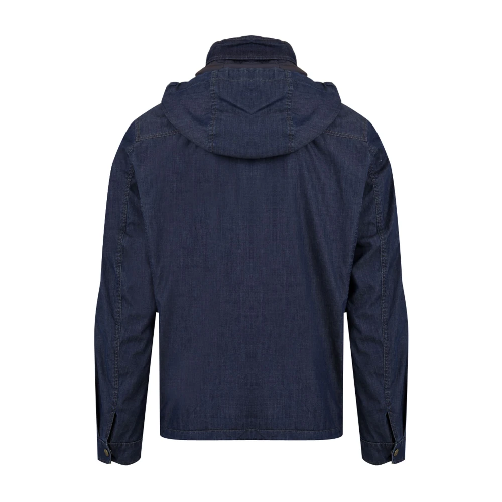 Moorer Denim Jassen voor Mannen Blue Heren