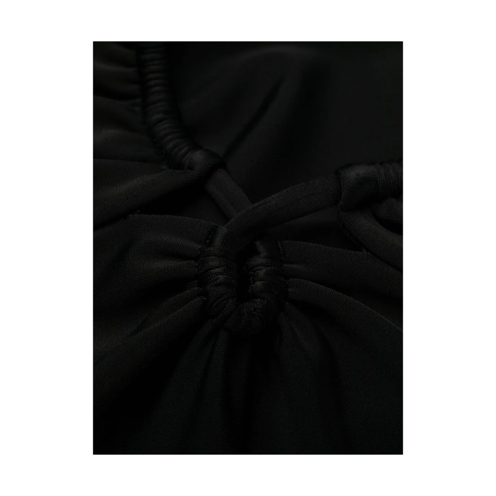 Faithfull the Brand Zwart badpak met uitsnijdingen Black Dames