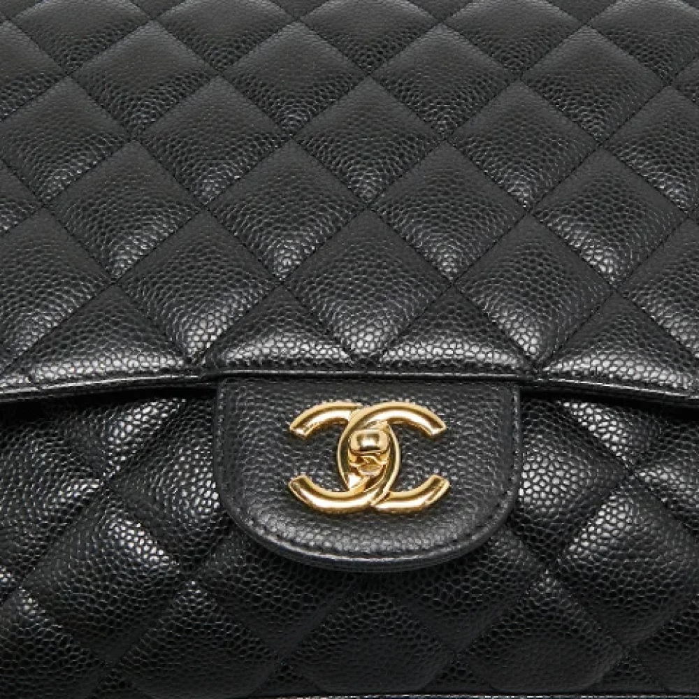 Chanel Vintage Pre-owned Leather chanel-bags Black Dames