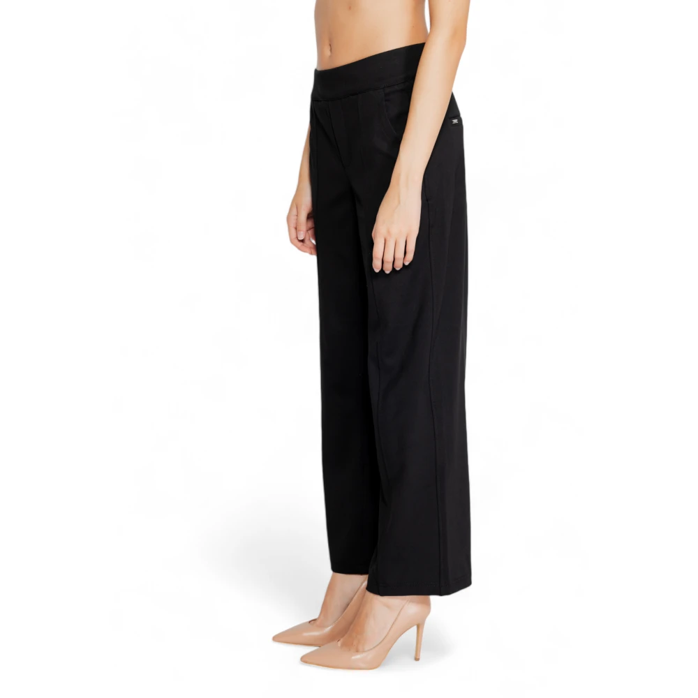 Street One Zwarte broek met ritssluiting Herfst Winter Black Dames