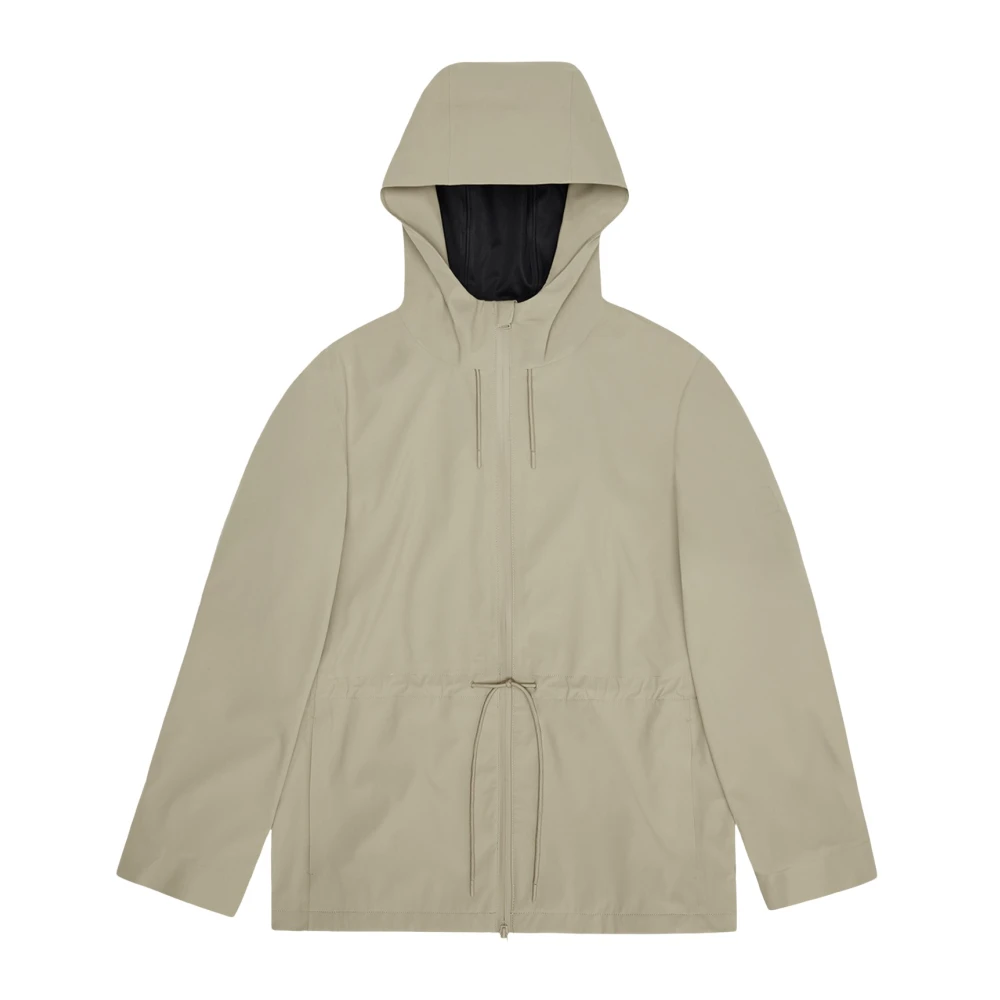 Rains Donna Beige Giacca Antipioggia
