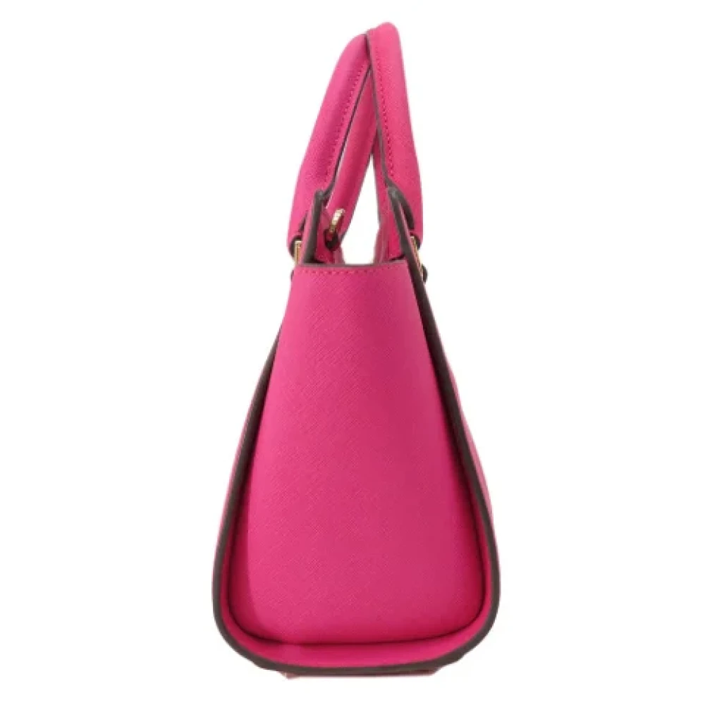 Michael Kors Pre-owned Fabric handbags Pink Dames
