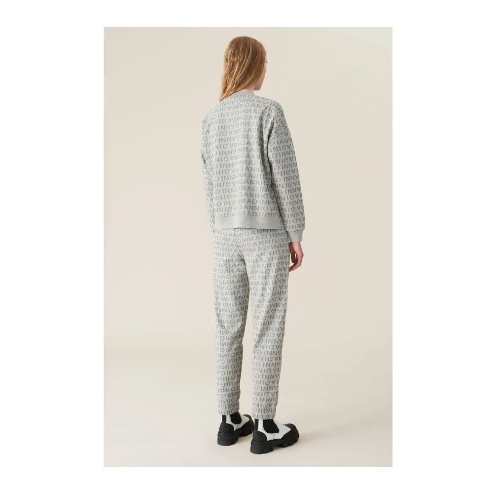 Ganni Logo-Print Joggingbroek Multicolor Dames
