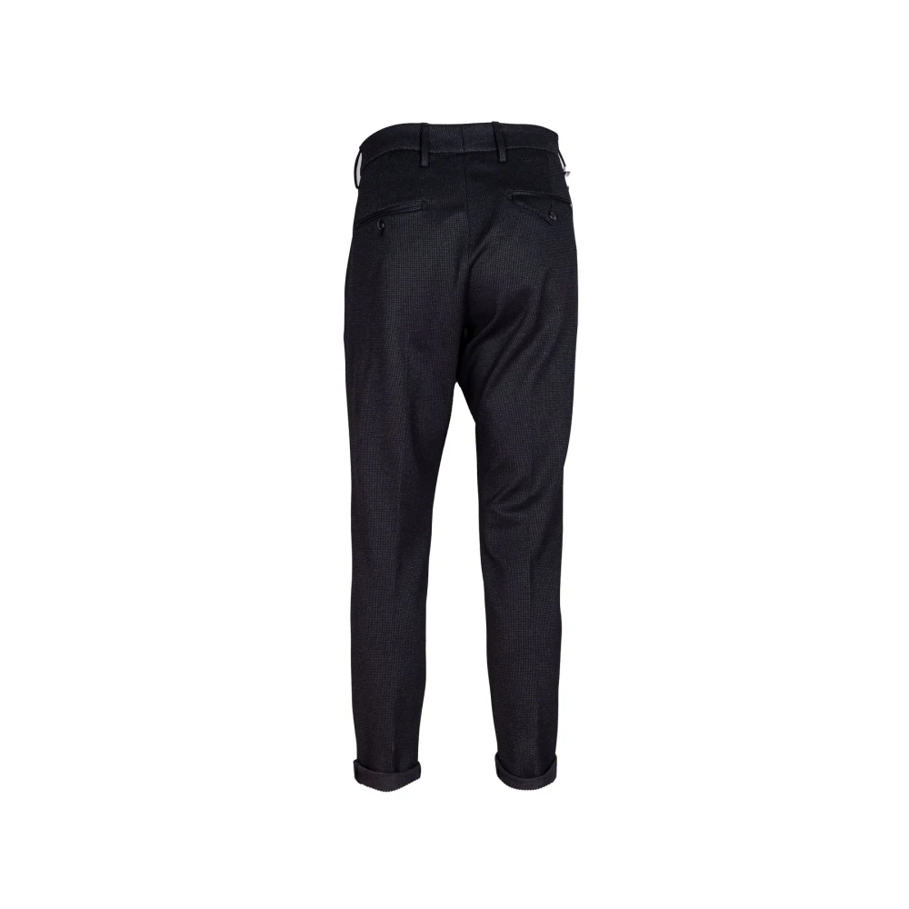 Dondup Heren Chino Broek met Geldzak Black Heren