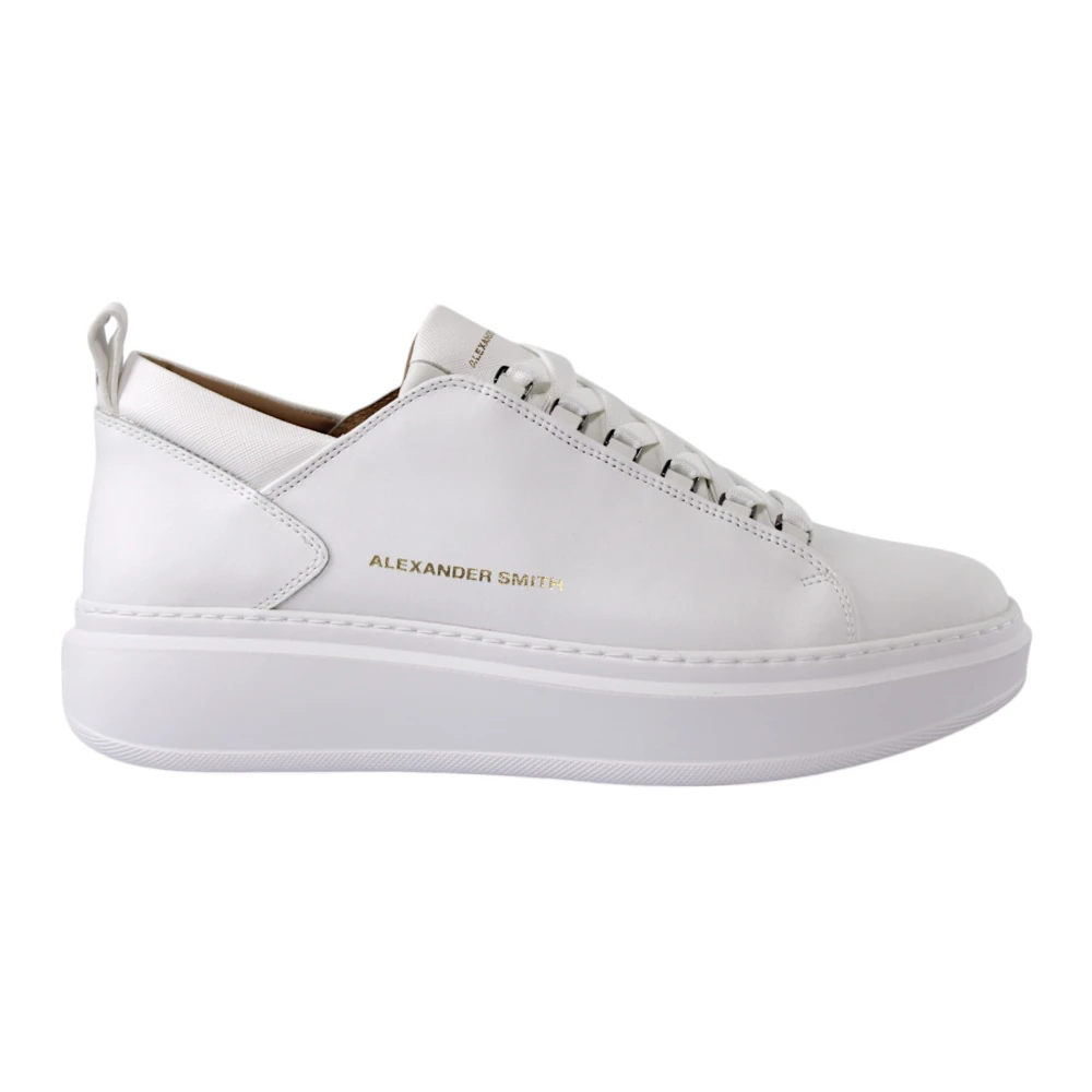 Alexander Smith Witte Wembley Sneakers Heren Schoenen