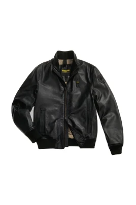 Petrel Soft Leather Bomber