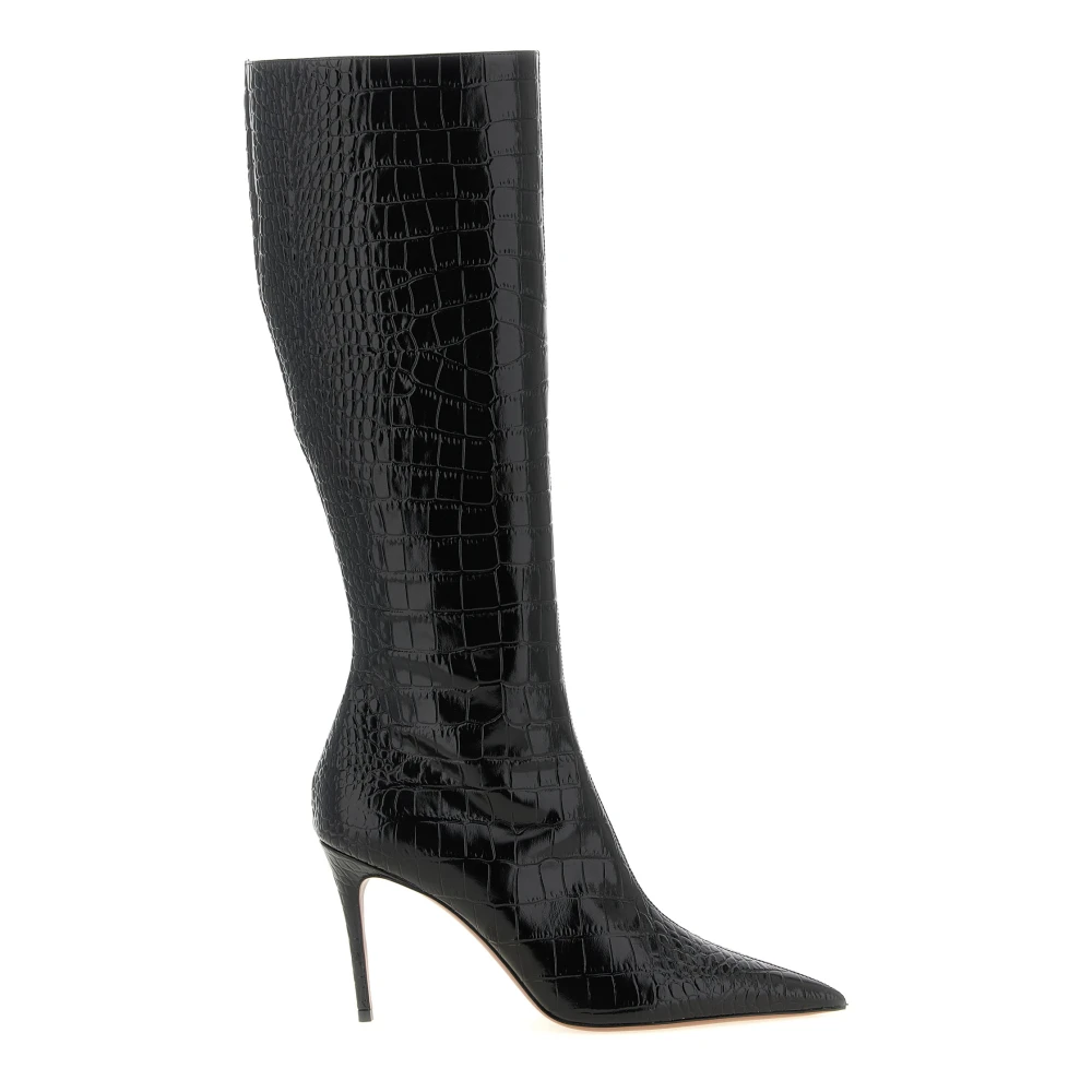 Paris Texas Vera 85 Boot - Female - Heeled Boots - Black - 5 Uk - Shoes