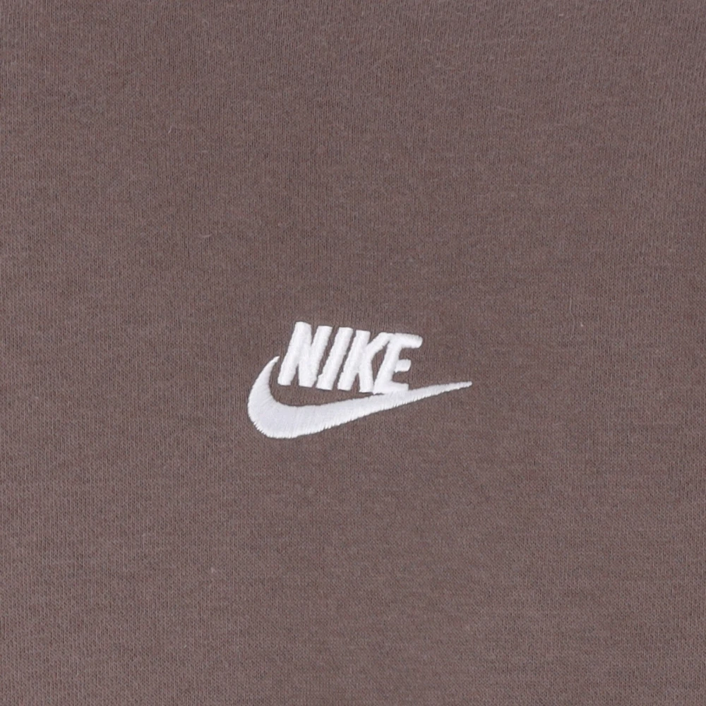 Nike Sportswear Club Fleece Hoodie Brown Heren