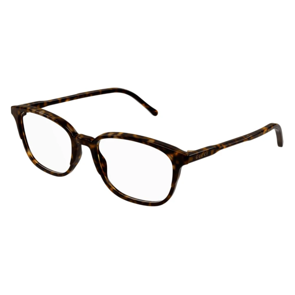 Gucci Unisex Brown Glasses, 53 Mm, Rectangle Optical Frame