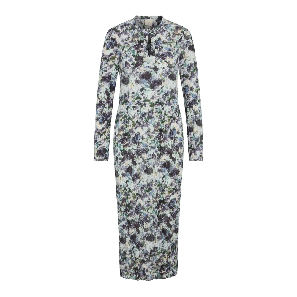 Heartmade Elegante Twist Techniek Midi Jurk Multicolor Dames