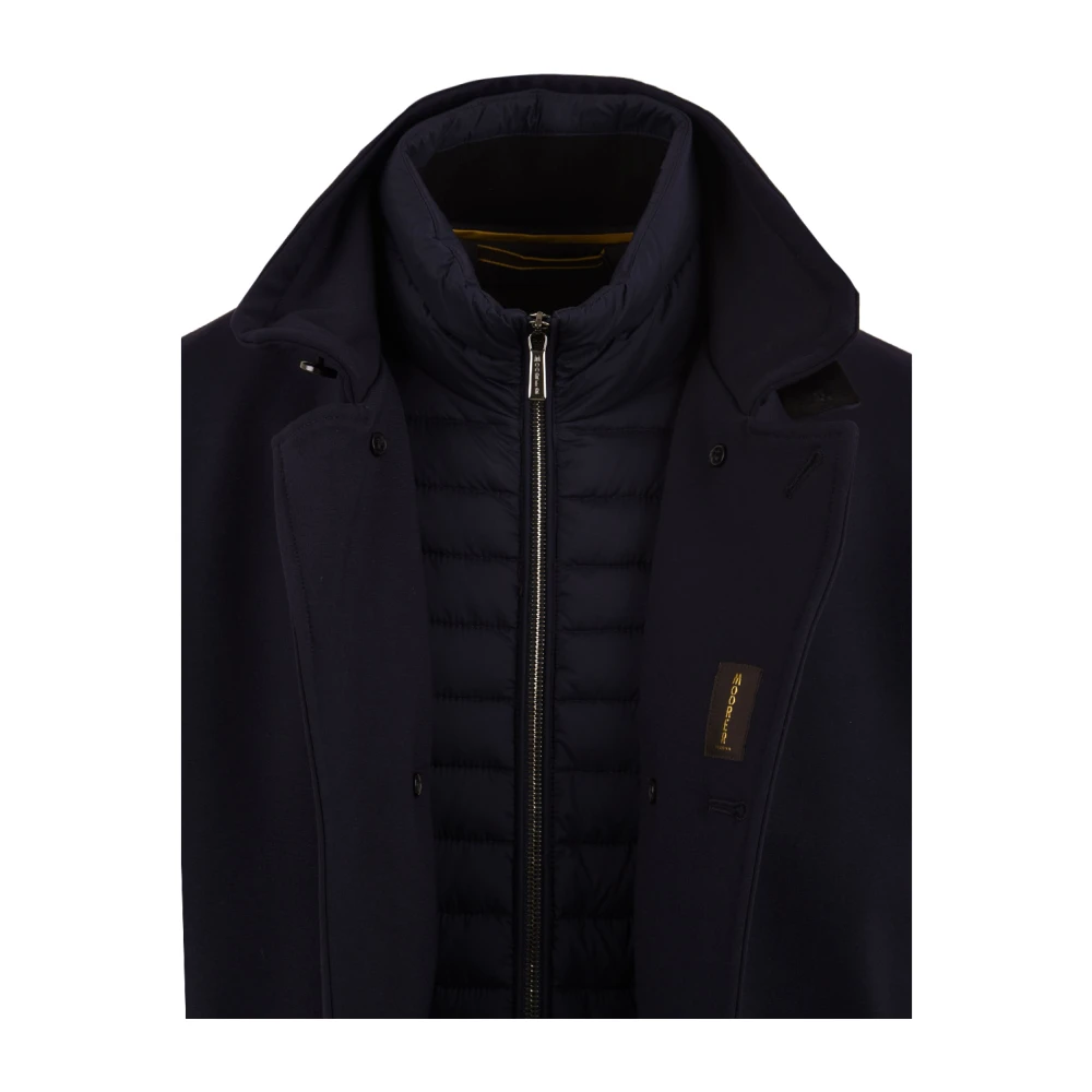 Moorer Stijlvolle Bas-Tz U0402 Herenjas Blue Heren