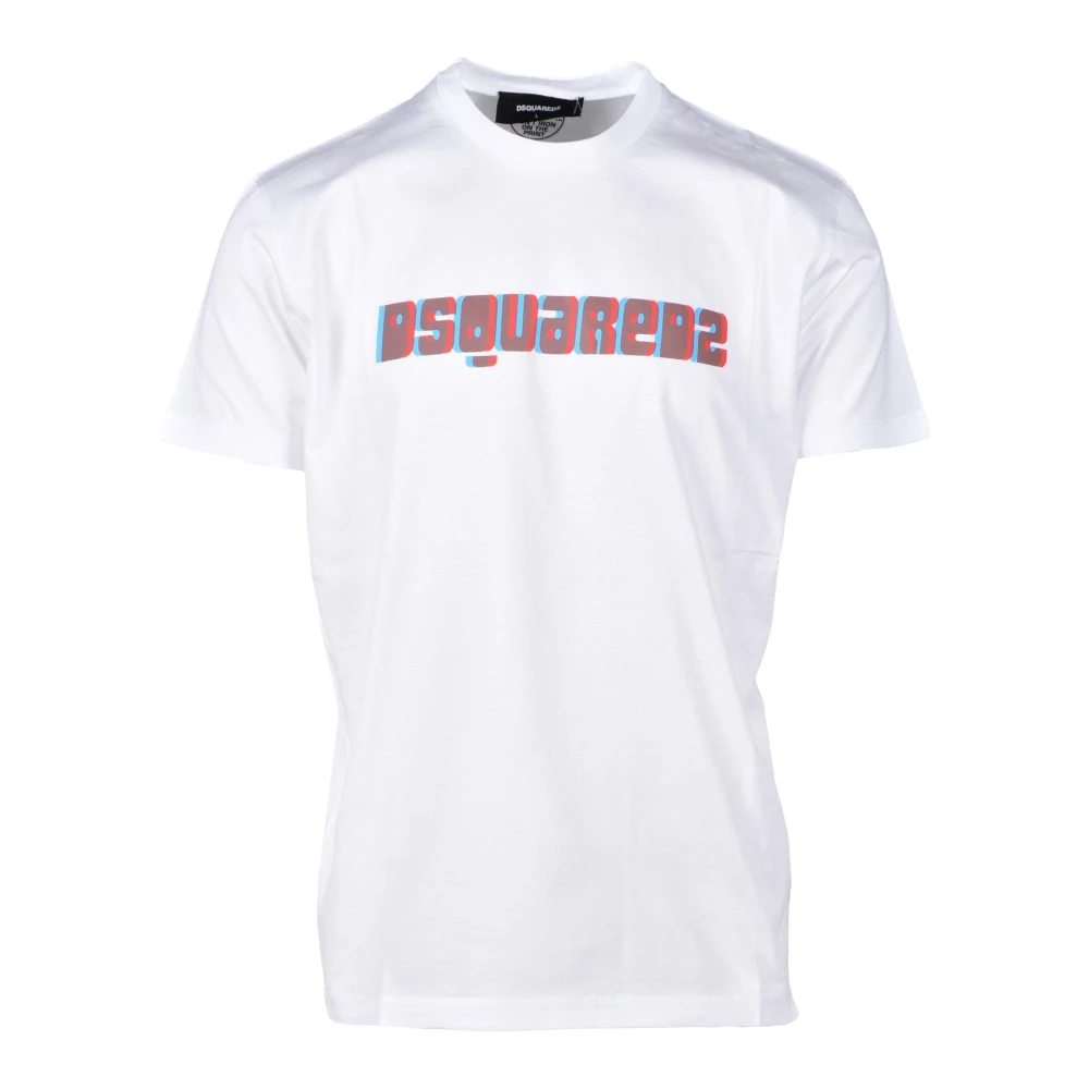 Dsquared2 Katoenen T-shirt White Heren