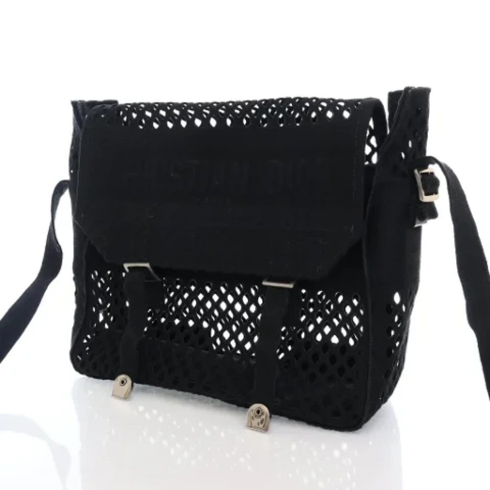 Dior Vintage Pre-owned Fabric dior-bags Black Dames