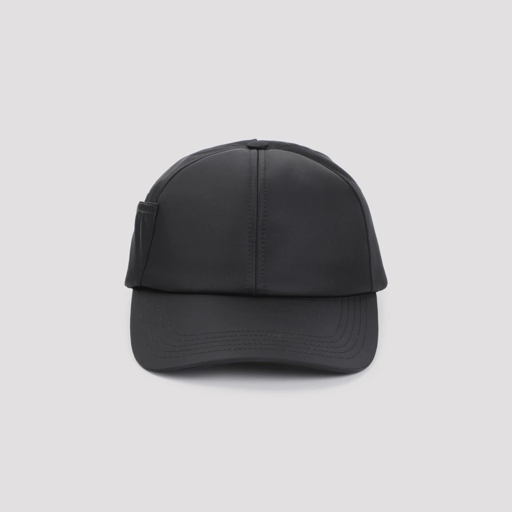 Jacquemus Ovalie Cap Black Heren