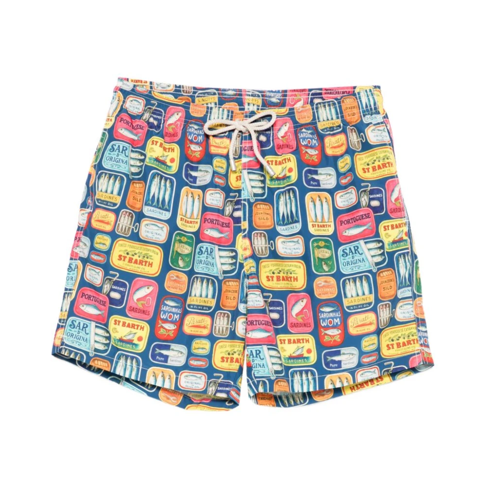 Mc2 Saint Barth Herren Multicolor Bademode, Mehrfarbig, Mgröße: