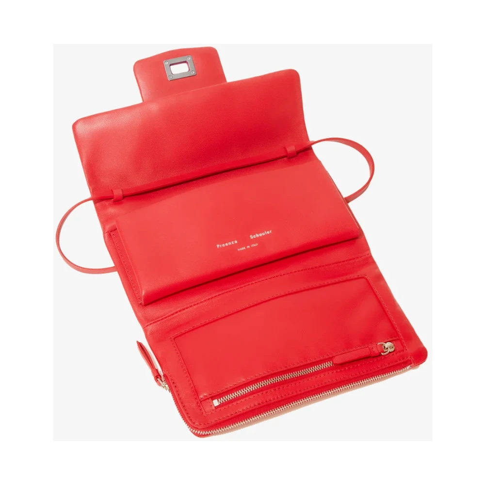 Proenza Schouler Flip Schoudertas voor Vrouwen Red Dames