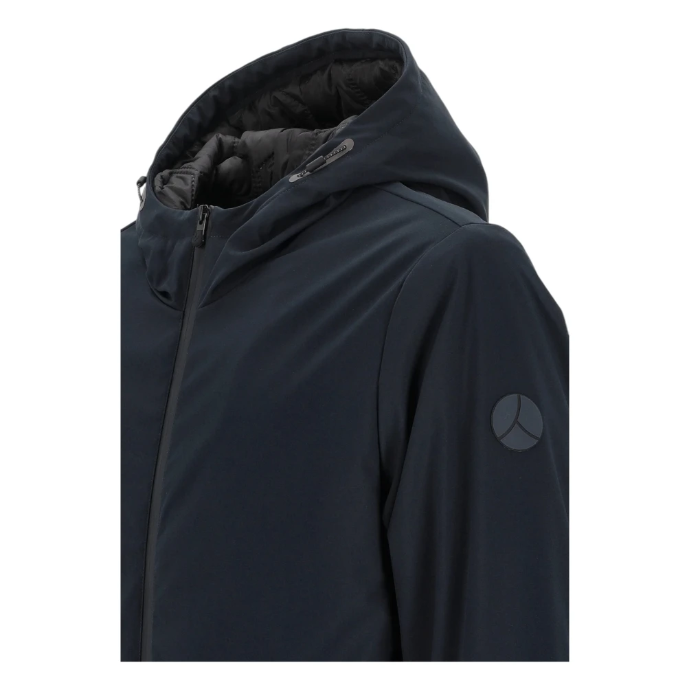 People of Shibuya Parka Met Capuchon Blue Heren