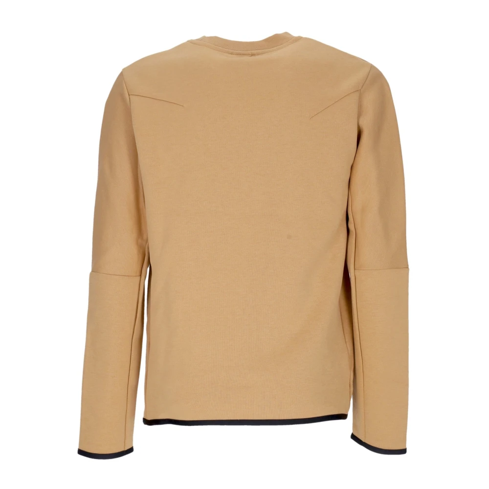 Nike Tech Fleece Crewneck Sweatshirt Beige Heren