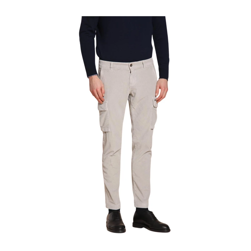 Mason's Uomo Grigio Pantaloni, Xl, New,