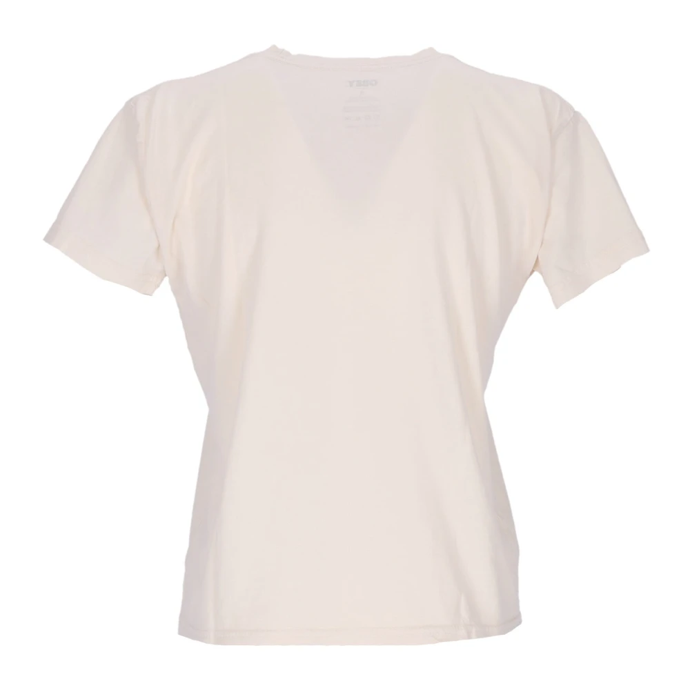 Obey Bloem Shepard Tee Dames T-shirt Beige Dames