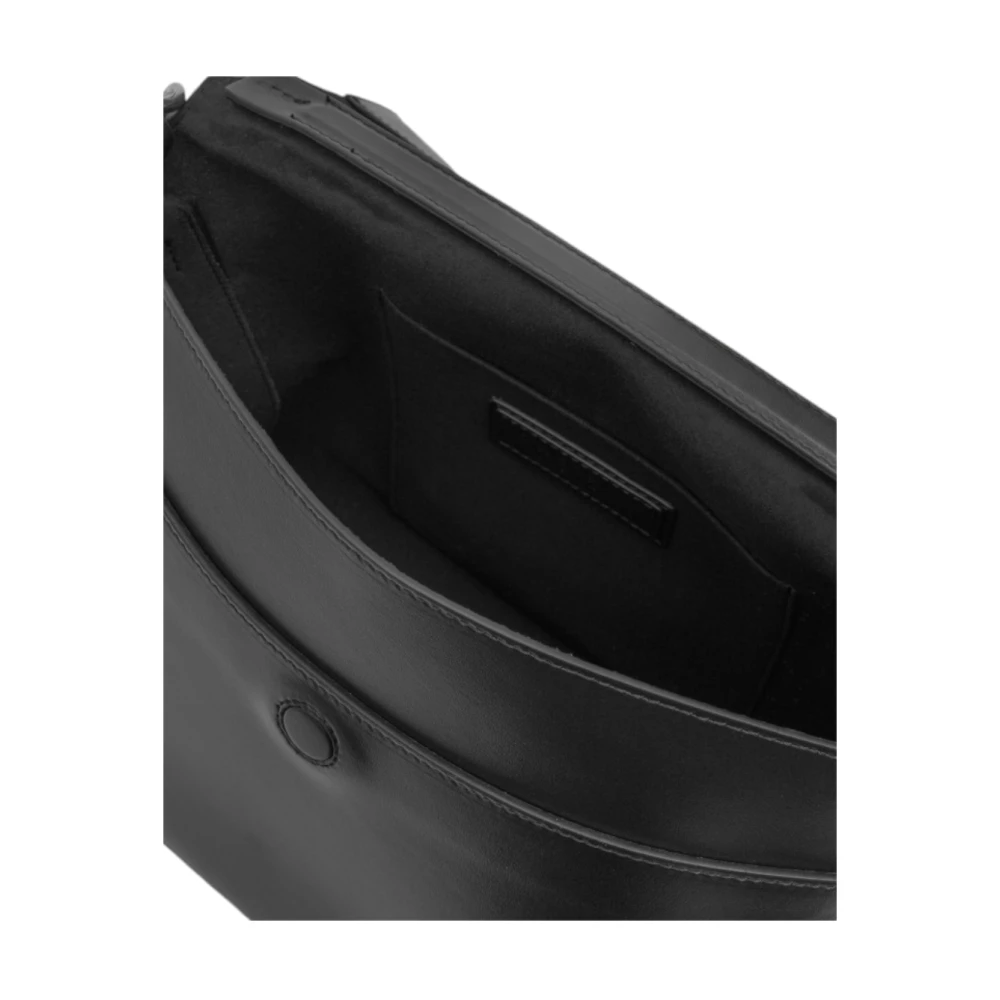 Orciani Zwarte Missy Couture Schoudertas Black Dames