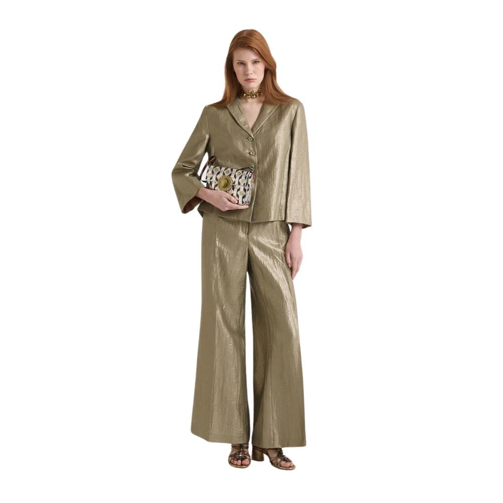 Trousers > Wide Trousers - - Maliparmi - Modalova