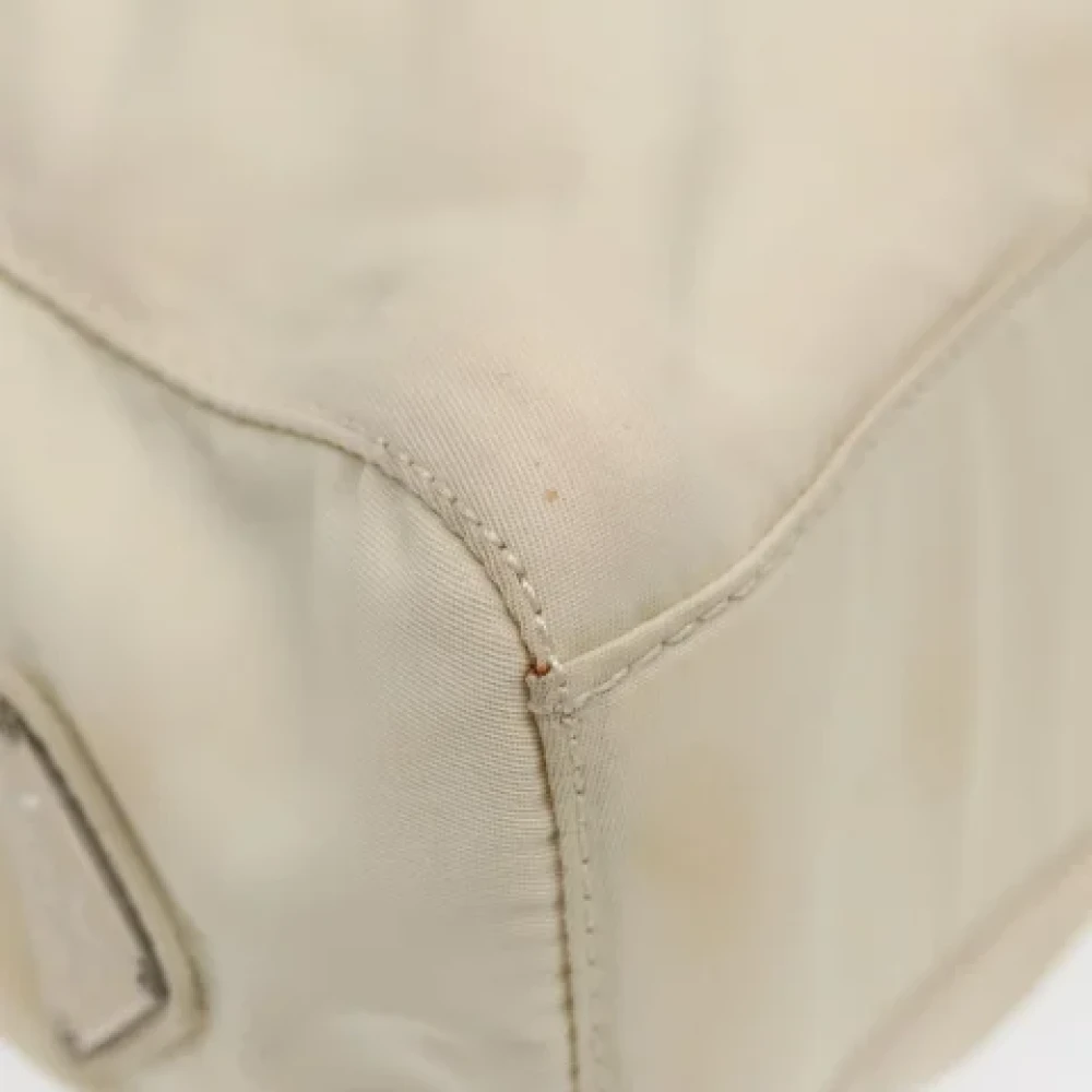 Prada Vintage Pre-owned Fabric prada-bags White Dames