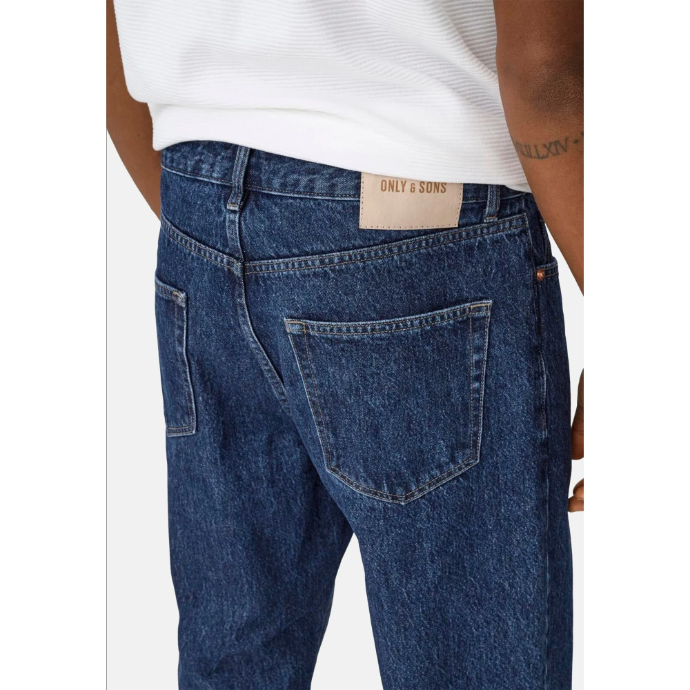 Only & Sons Casual Herenbroek Blue Heren