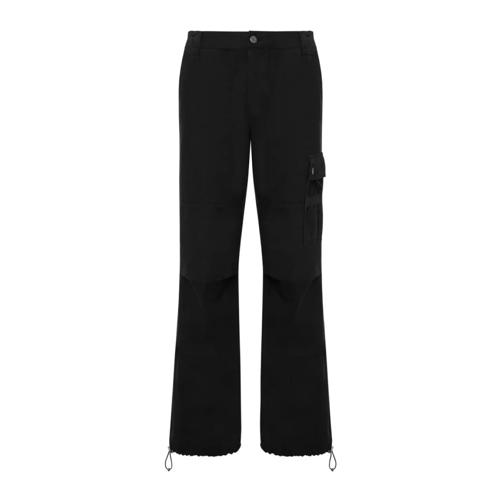 Moschino Men's Black Wide Trousers