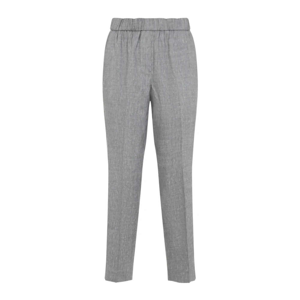 PESERICO Blauwe Ruimtebroek Gray Dames