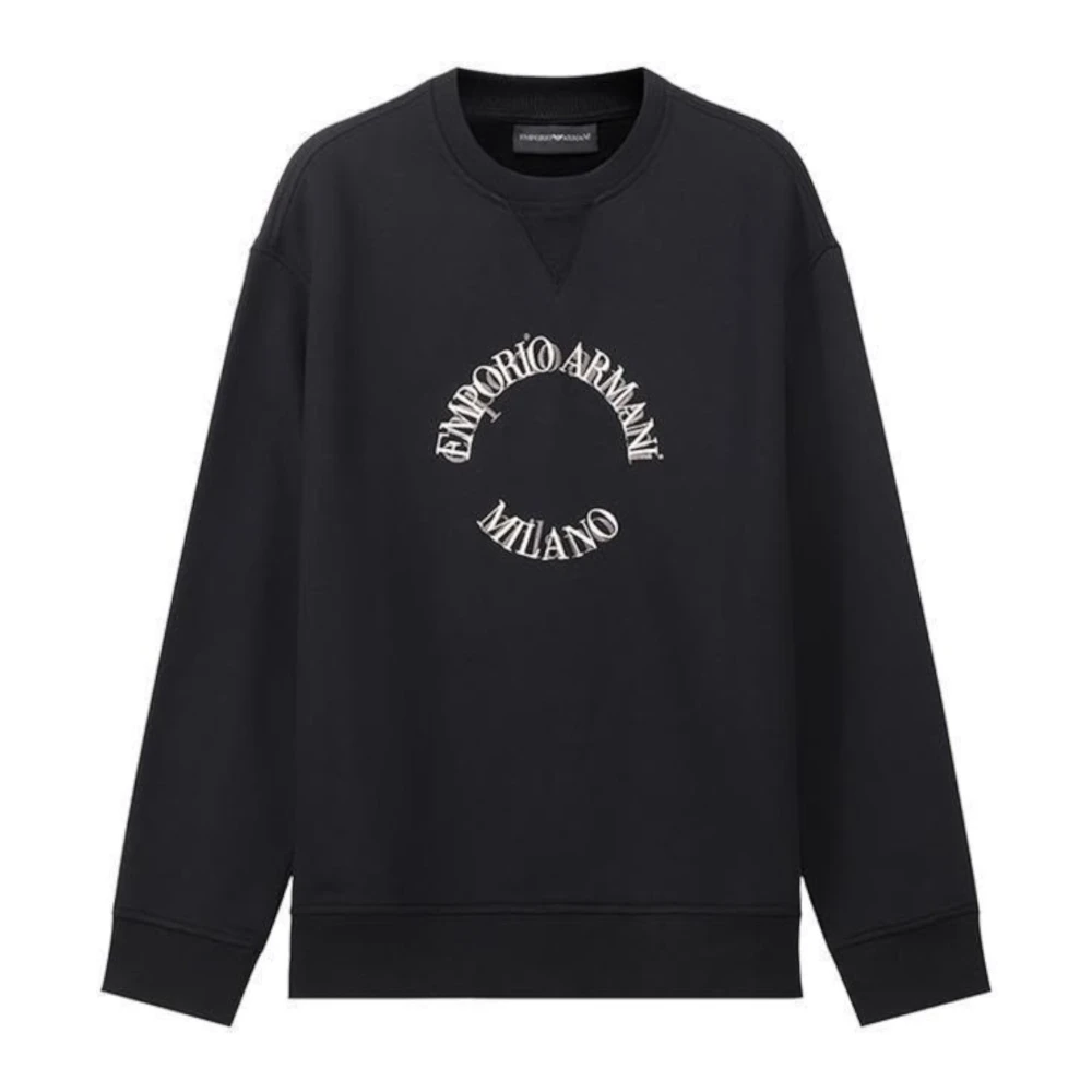Emporio Armani Men's Blue Sweatshirt 6L1mc31jqnz09g4 - Sweatshirts - Xl - Sweatshirts & Hoodies