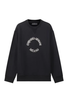 Blå Sweatshirt 6L1MC31JQNZ09G4