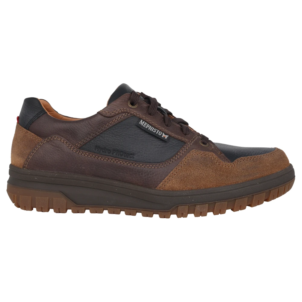 Mephisto Hazelnoot Veterschoen voor Heren Heren Schoenen Bruin