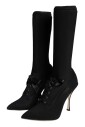 talons-aiguilles-noirs-mi-mollet-bottes