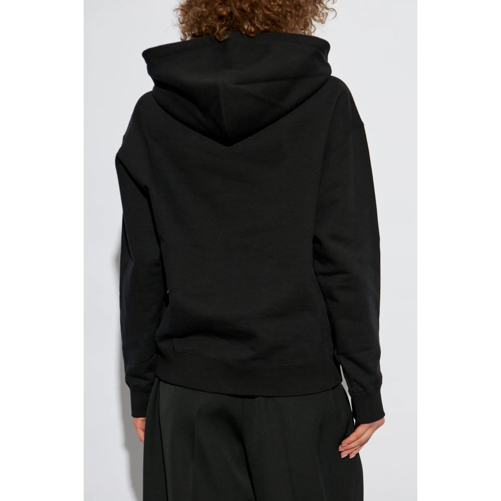 Jil Sander Hoodie Black Dames