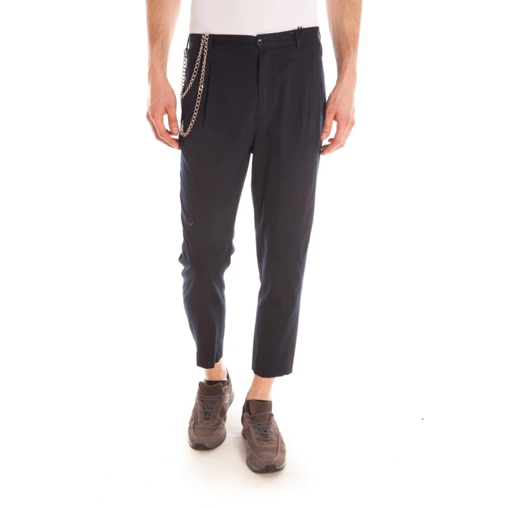 Trousers > Cropped Trousers - - Daniele Alessandrini - Modalova