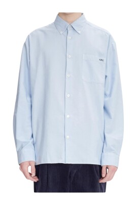 chemise-verte-oxford-coupe-reguliere