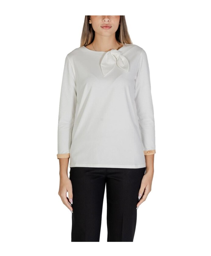 tops-and-t-shirts-en-melange-de-coton-blanc
