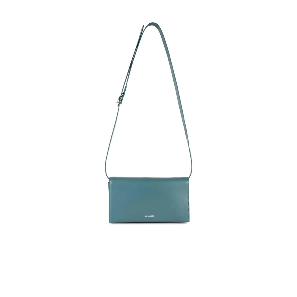 Jil Sander Stijlvolle Crossbody Tas Green Dames