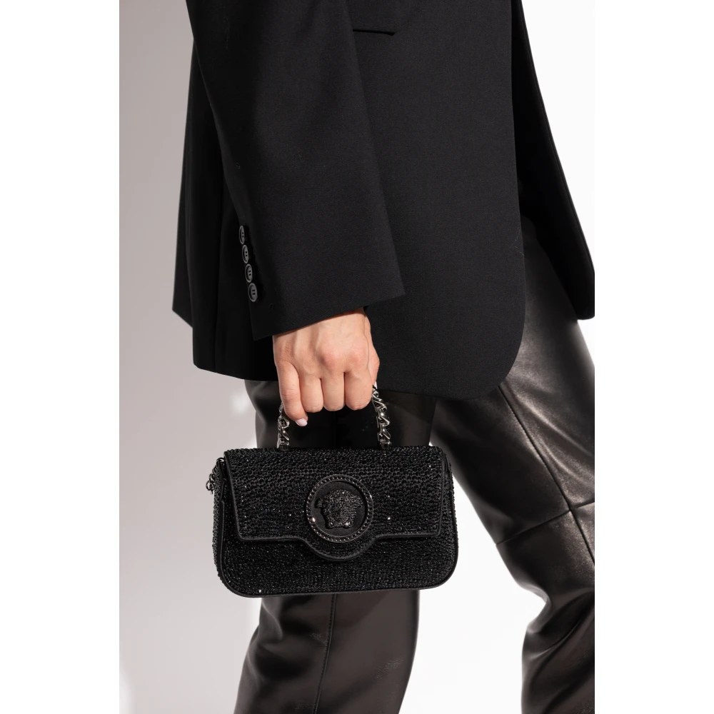 Versace Schoudertas Black Dames