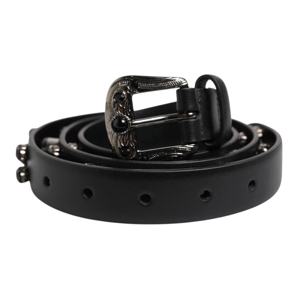 Dolce & Gabbana Men's Black Belts, One Size, Classic Belt