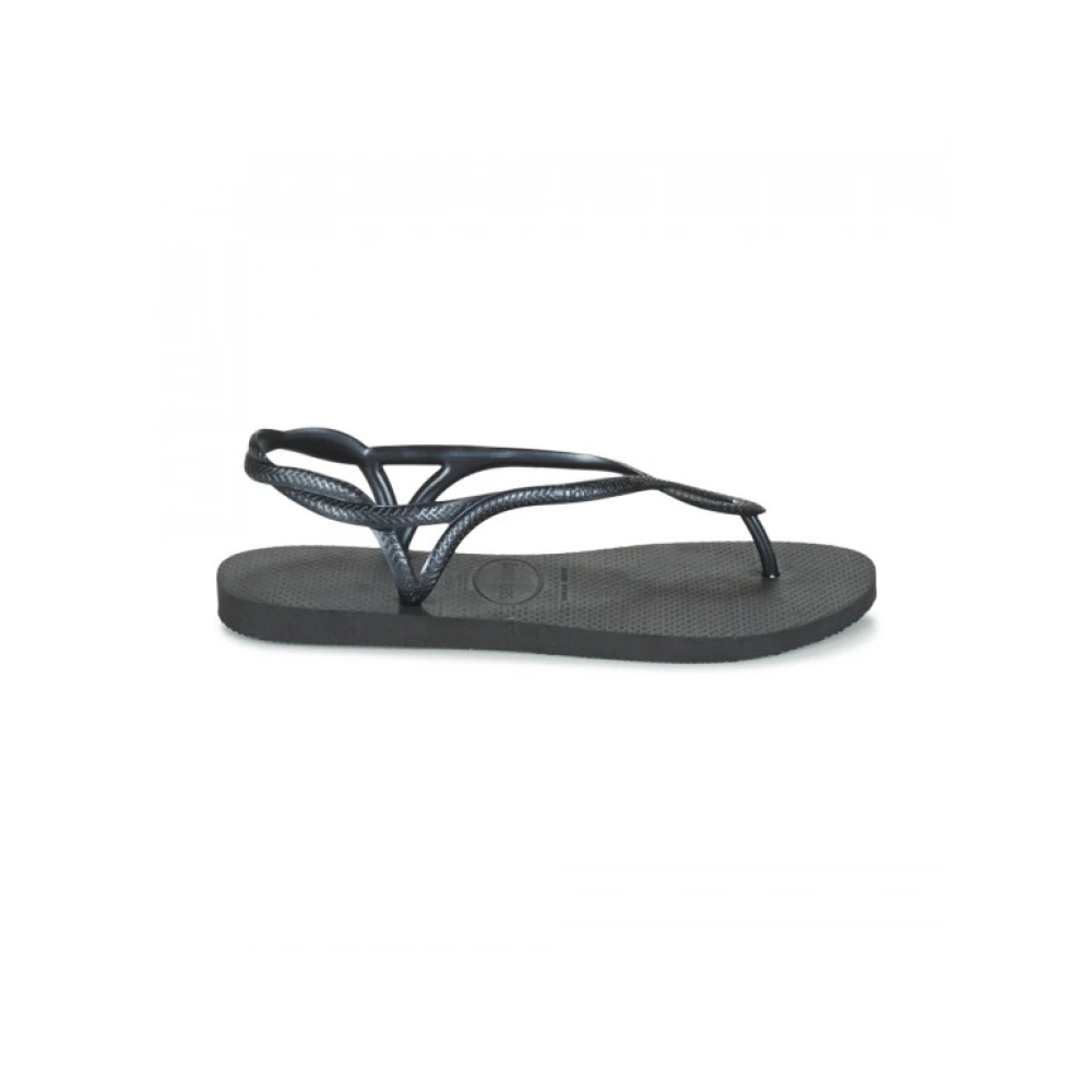 Havaianas , Flat Sandals, Female, Black, 6 Uk, Flat Sandals