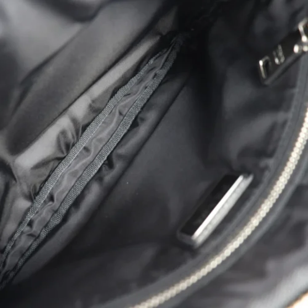 Prada Vintage Pre-owned Nylon prada-bags Black Dames