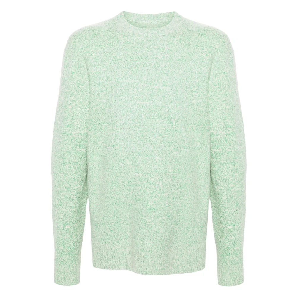 Jil Sander Casual Gebreide Trui Green Heren