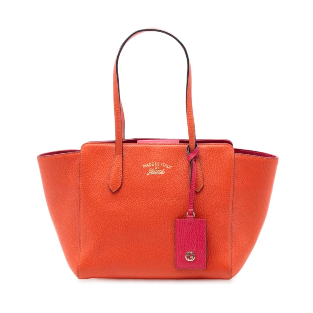 Gucci Vintage Donna Arancione Pre-Owned, Taglia Unica, Used,