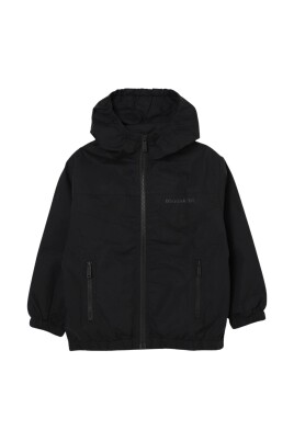 veste-a-capuche-enfant-noire-a-fermeture-eclair